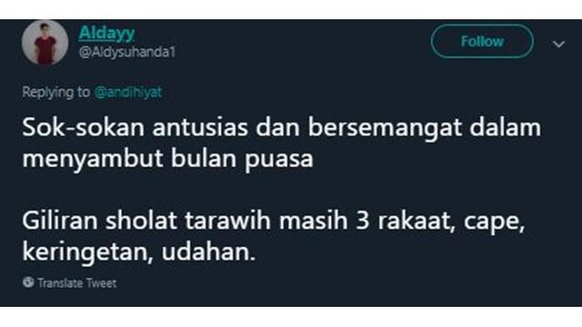 6 Drama Soal 'Sok-sok Antusias Sambut Ramadan' Ini Bikin Senyum Kecut