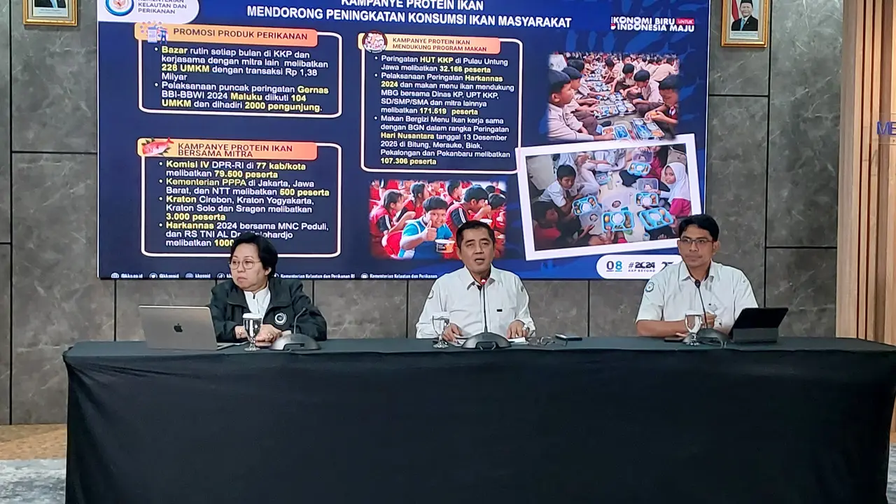 Kementerian Kelautan dan Perikanan (KKP) mencatat nilai ekspor hasil perikanan Indonesia mencapai USD 4,81 miliar