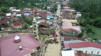 Banjir di Aceh Tenggara. Foto dirilis oleh otoritas kebencanaan setempat, Selasa (14/11/2023).