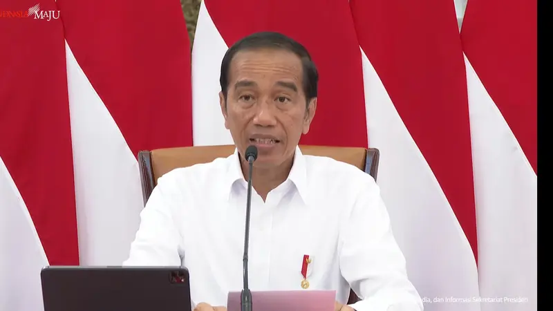 Presiden Joko Widodo (Jokowi) menyatakan komitmennya soal penanganan BLBI