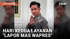 Gibran Tinjau Langsung "Lapor Mas Wapres" di Istana
