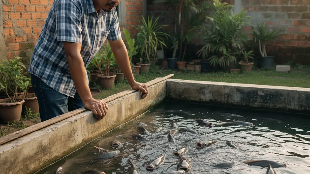 memelihara ikan lele
