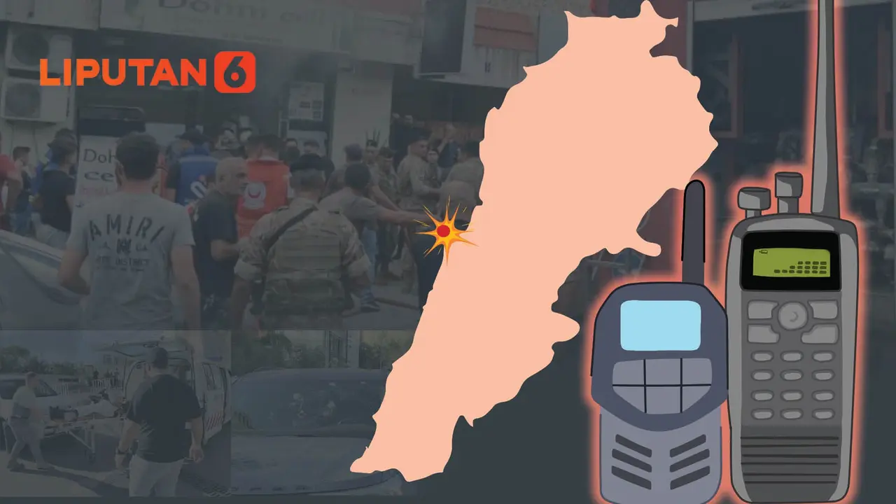 Banner Infografis PBB Sebut Ledakan Pager dan Walkie Talkie di Lebanon Kejahatan Perang. (Liputan6.com/Abdillah)