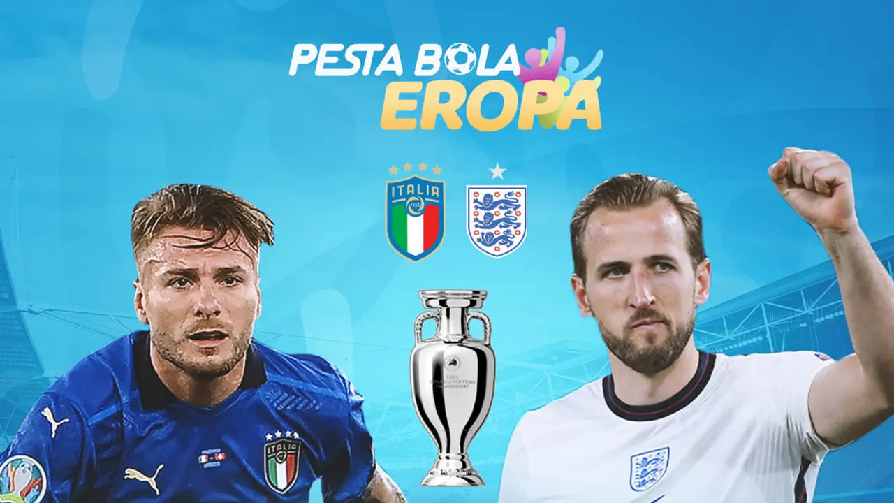 Piala Eropa - Euro 2020 Italia Vs Inggris - Head to Head Pemain