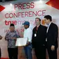 Peluncuran produk TrueMoney di Jakarta, Senin (28/3/2016).