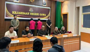 Kejari Gowa tetapkan 2 tersangka dugaan korupsi proyek jaringan irigasi Bili-bili di Kabupaten Gowa, Sulsel.