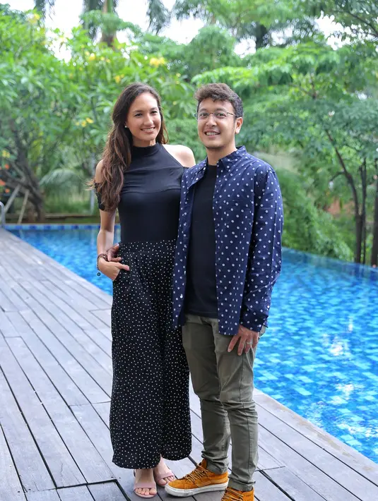 Nadine Chandrawinata dan Dimas Anggara