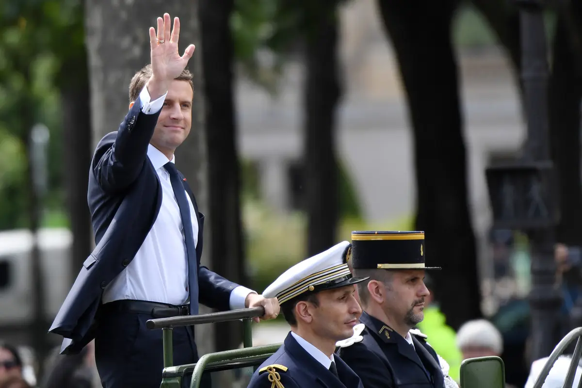 Emmanuel Macron Sapa Rakyat Prancis