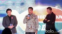 Menpora, Imam Nahrawi (tengah) memberikan sambutan pada perayaan satu Dekade Honda DBL 2017 di Thamrin Nine, UOB Plaza, Jakarta, (7/3/2017). (Bola.com/Nicklas Hanotubun) 