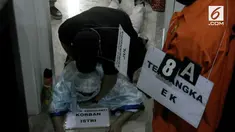 Polisi menggelar rekonstruksi pembunuhan pasangan suami istri yang mayatnya dibuang di Purbalingga.