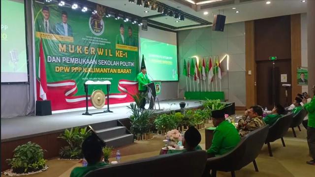 Pelaksana tugas (Plt) Ketua Umum Partai Persatuan Pembangunan (PPP) Muhamad Mardiono mengajak kader partai di Kalimantan Barat (Kalbar) bersatu jelang Pemilihan Umum (Pemilu) 2024.