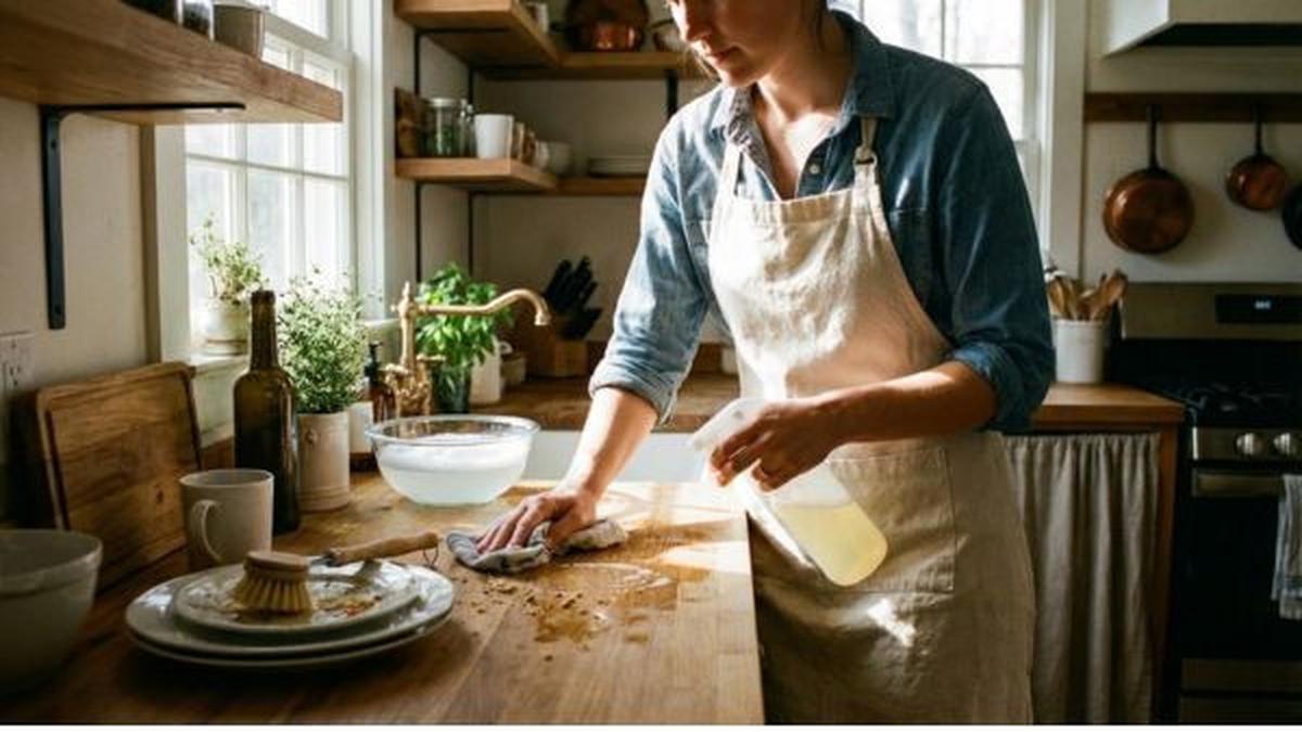 Cara Menghilangkan Noda Kunyit di Meja Dapur, Dijamin Bersih Tuntas