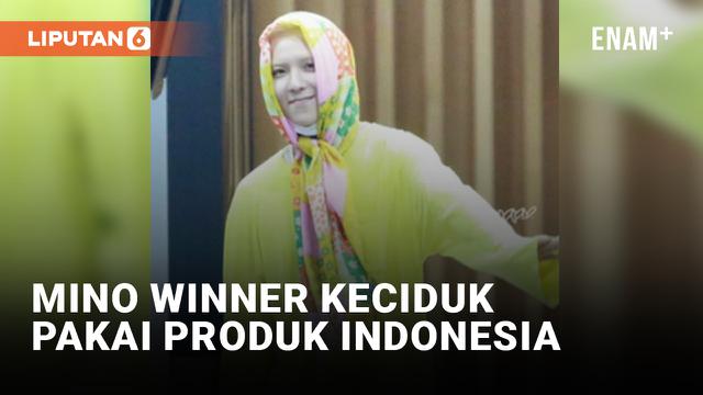 Mino 'Winner' Ketahuan Pakai Produk Indonesia