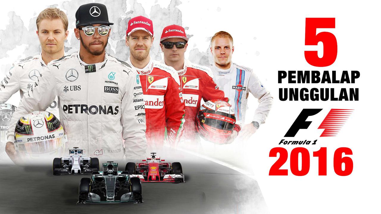 Profil Singkat 5 Pembalap Unggulan F1 2016
