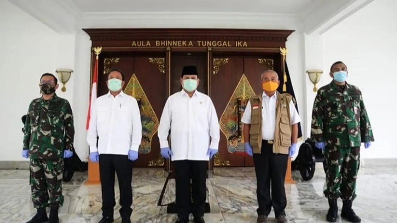 Menteri Pertahanan (Menhan) Prabowo Subianto.