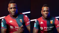 Baru 5 Menit Main Bareng Genoa di Laga Comeback Serie A, Balotelli Langsung Kena Kartu Kuning