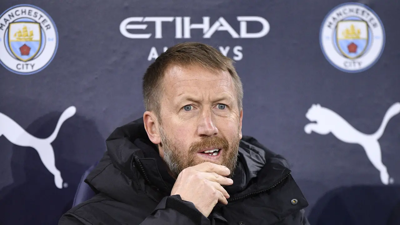 Foto: Graham Potter Hancur Lebur, Chelsea Dibantai Manchester City saat Piala FA 2022/2023