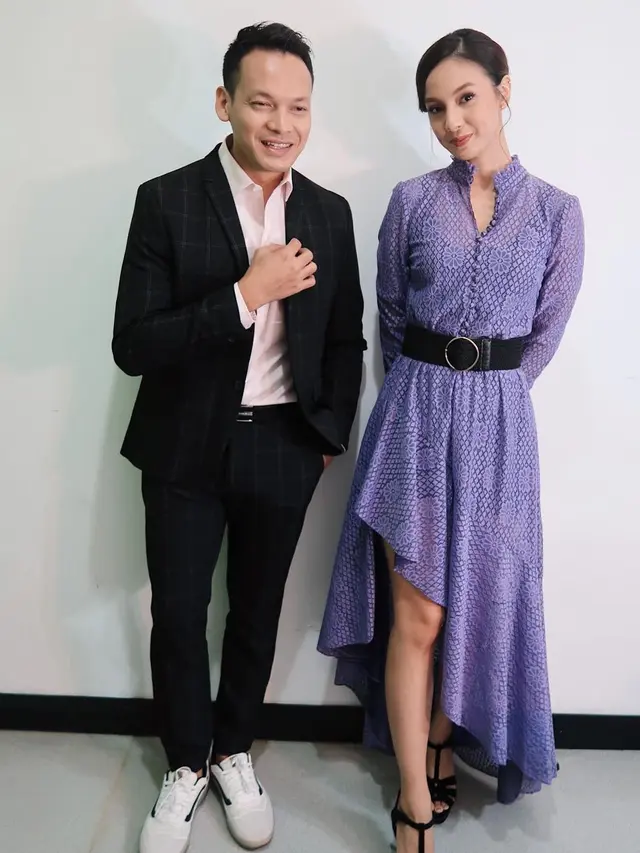 Bintang Suci Dalam Cinta di acara anniversary RANS Entertainment (Foto: Instagram/@nasyamarcella)