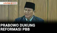 Presiden Prabowo Subianto menyampaikan pentingnya reformasi Perserikatan Bangsa-Bangsa (PBB) dalam percaturan global. Hal ini disampaiakn dalam pertemuan bilateral dengan Presiden Brasil, Luiz Inacio Lula da Silva di Istana Kepresidenan Brasil, dan b...