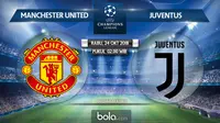 Liga Champions 2018 Manchester United Vs Juventus (Bola.com/Adreanus Titus)
