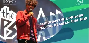 Ngobrol Santai di Booth Emtek, The Upstairs beri bocoran tentang penampilannya di Asian Fest 2018.