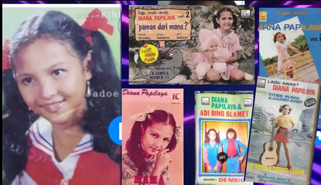 Diana Papilaya namanya populer setelah membawakan lagu Paman Dari Mana. Diana lahir pada 29 Januari 1967. Namanya populer berkat lagu Paman Dari Mana. Beberapa lagu diantaranya ada Naik Ojek, Doa Seorang Anak, Ingin Sekolah, Ingin Jadi Dokter dll. Sedangkan dalam akting ia pernah terlibat dalam judul Diana tahun 1977. [Youtube@Demash Channel]