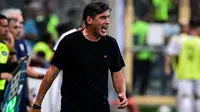 Pelatih AC MIlan, Paulo Fonseca. (AFP/Piero CRUCIATTI)