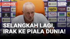 Timnas Irak memastikan langkah ke babak kelima Kualifikasi Piala Dunia 2026 zona Asia setelah menang tipis 1-0 atas Indonesia.