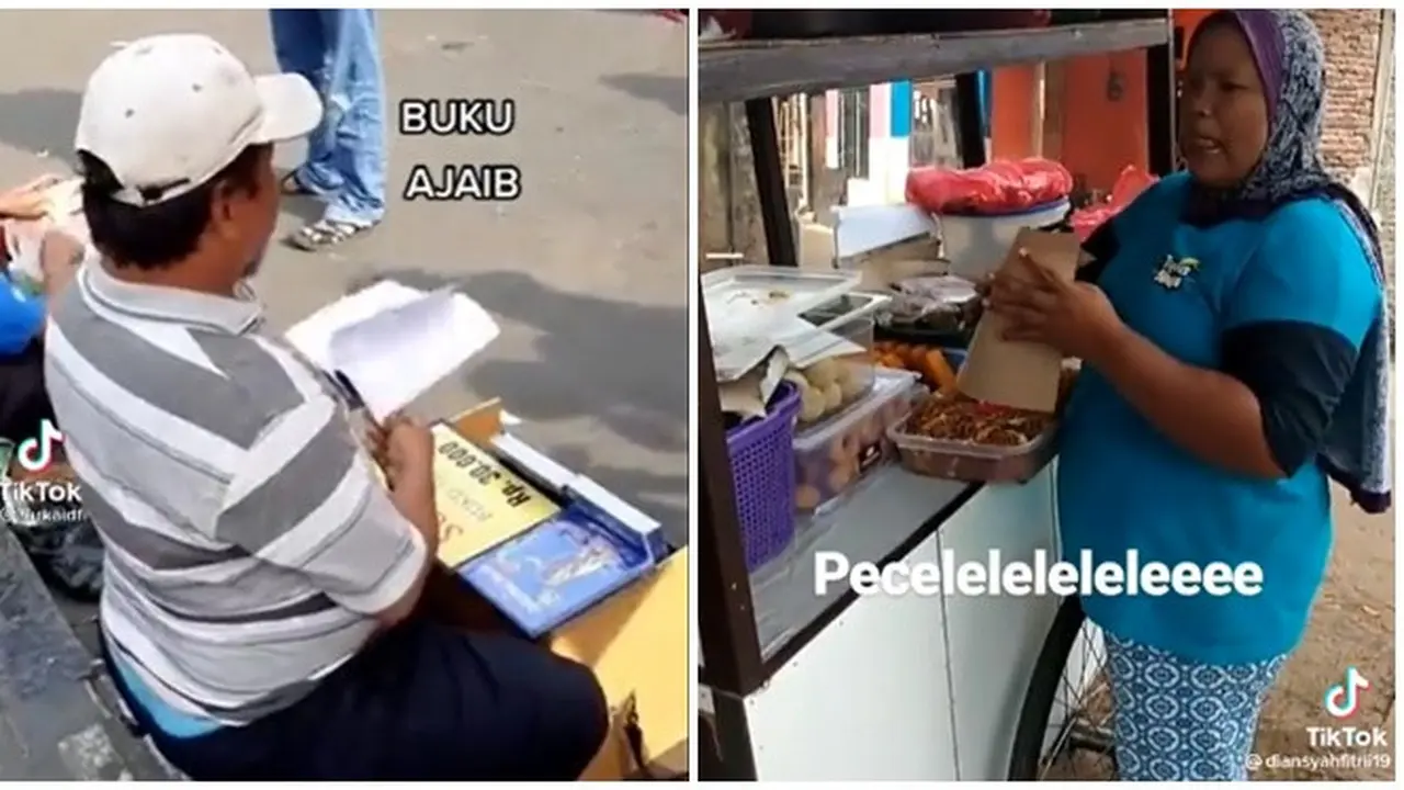 6 Potret Aksi Pedagang dengan Bakat S3 Marketing, Bikin Pembeli Makin Tertarik