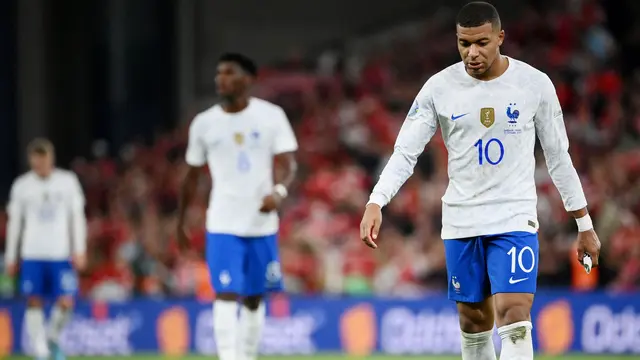 Foto: Pukulan Telak Timnas Prancis Jelang Piala Dunia, Dibungkam Denmark di UEFA Nations League
