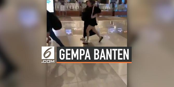 VIDEO:  Gempa Banten Picu Kepanikan Warga di Bandara Soekarno-Hatta