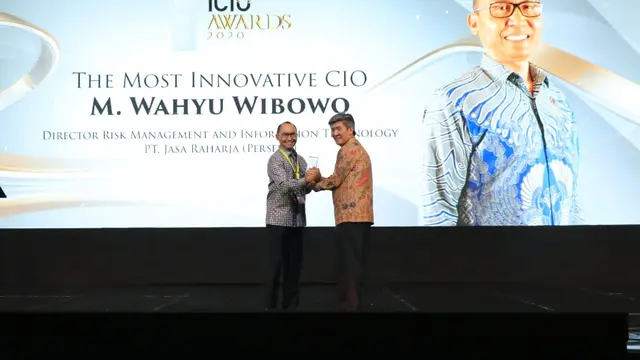 Jasa Raharja Sabet Penghargaan The Most Innovative CIO 2020