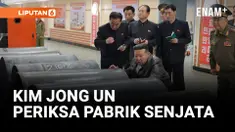 KIM JONG UN MENGINPEKSI PABRIK SENJATA