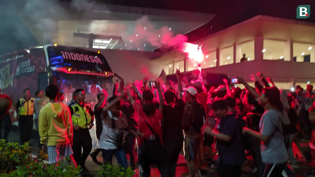 Suporter Timnas Indonesia U-19