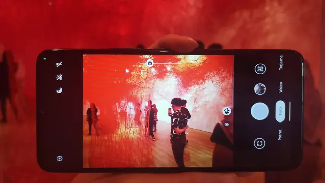 Fitur kamera Nokia C31 yang berkualitas tinggi.