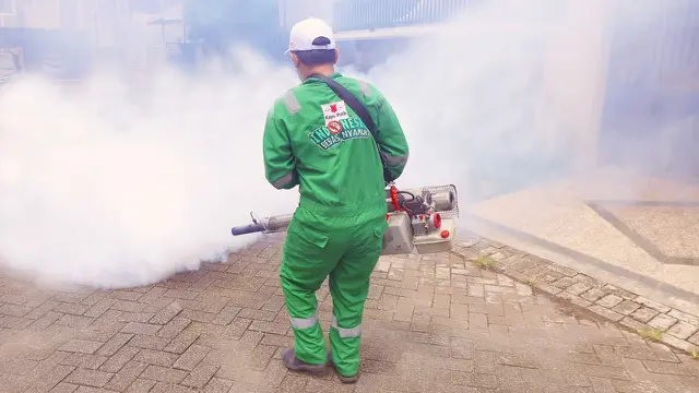 Fogging Gratis Indonesia Bebas Nyamuk Disambut Antusias Warga