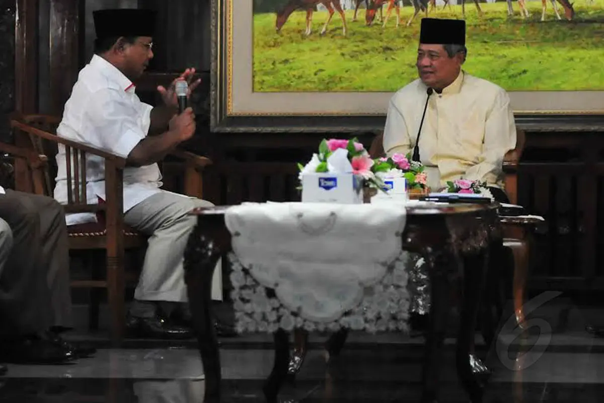 Ini 5 Pesan SBY Buat Prabowo 