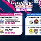 Jadwal Lengkap Final Livoli 2022 Divisi Utama Live Vidio 12-13 November : 8 Tim Putra Putri