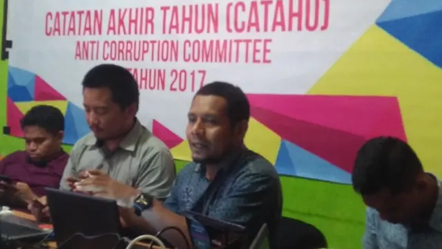 ACC Sulawesi rilis beberapa kasus dugaan korupsi mandek yang ditangani Polda Sulsel (Liputan6.com/ Eka Hakim)