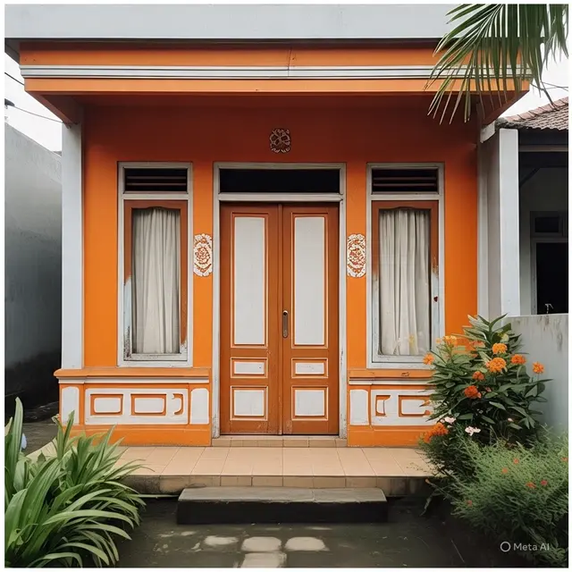 5 Inspirasi Cat Rumah Tema HUT RI Terbaru, Nuansa Ceria Sambut Kemerdekaan