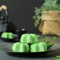 Ilustrasi bolu sakura pandan./Copyright&nbsp;shutterstock.com/g/jepretan_ibu