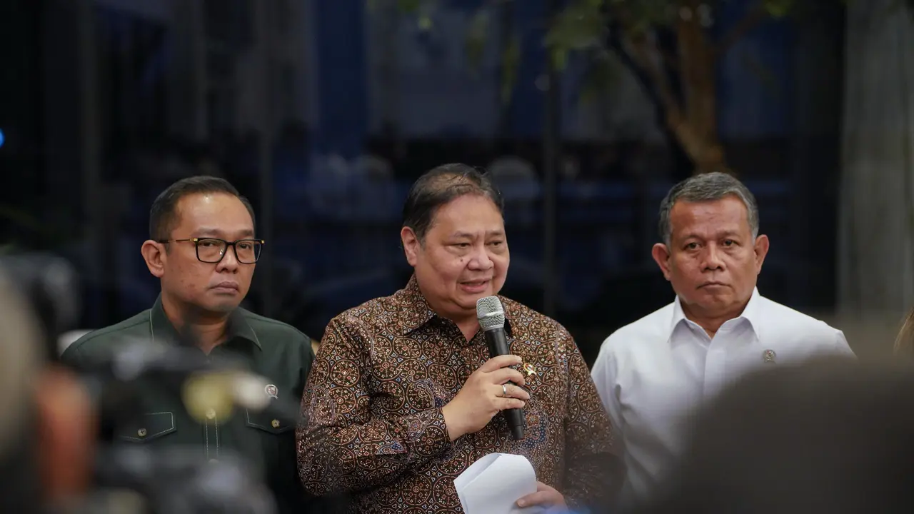 Menteri Koordinator Bidang Perekonomian Airlangga Hartarto