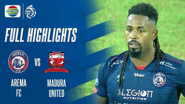 Berita Video, Highlights BRI Liga 1 antara Arema FC Vs Madura United pada Jumat (18/2/2022)