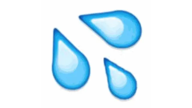 Emoji Tetesan Air (Liputan6.com/Ist)