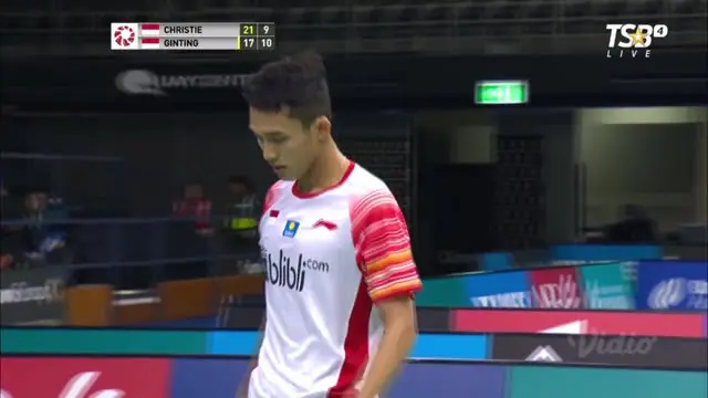 Berita video cuplikan kemenangan Jonatan Christie atas Anthony Ginting pada final Australia Terbuka 2019, Minggu (9/6/2019).