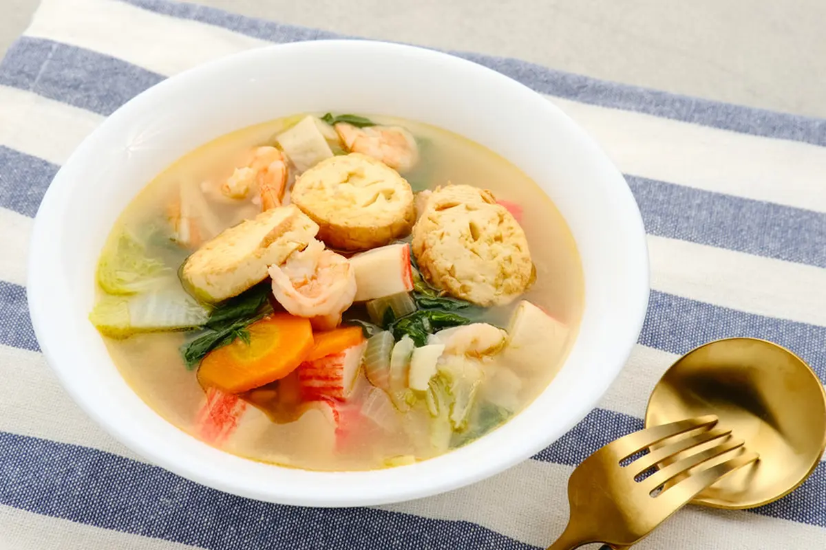 Ilustrasi sapo tahu sayur