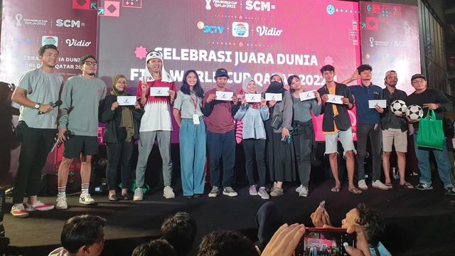 Selebrasi Juara Final FIFA World Cup Qatar 2022 di Grand Galaxy Park