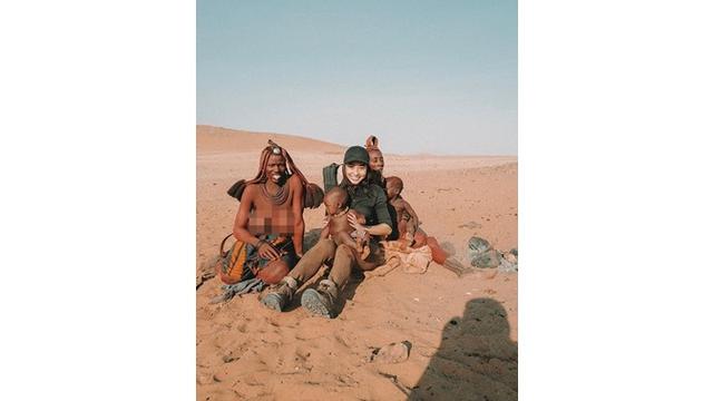 7 Momen Seru Nikita Willy Liburan di Afrika Selatan, Akrab dengan Anak Suku