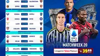 Jadwal Live Streaming Liga Italia 2023/2024 Matchweek 20 di Vidio Pekan Ini