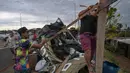 Banjir tersebut memaksa sekitar 160.000 orang meninggalkan rumah mereka pada hari Rabu (8/5/2024). (Nelson ALMEIDA/AFP)